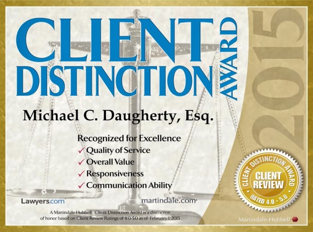 Award Client Distinction
